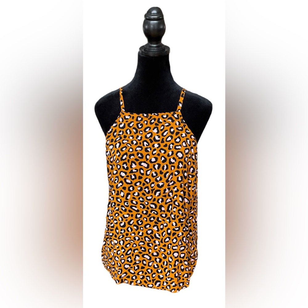 Old Navy: Rayon Anima Print Halter Top